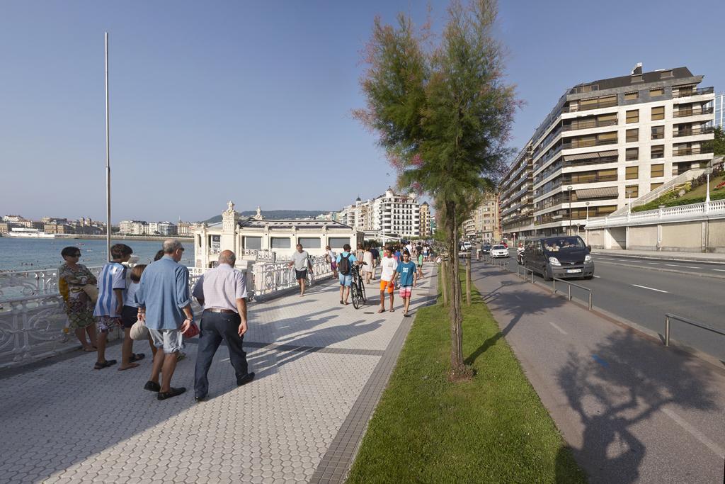 Playa De La Concha 3 Apartment By Feelfree Rentals 圣塞瓦斯蒂安 客房 照片